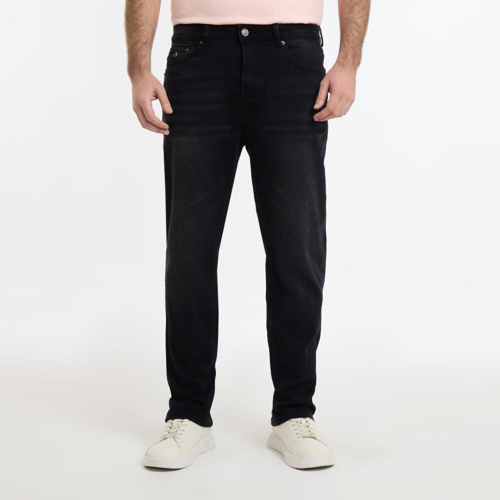 Jeans Tiro Medio Slim Hombre The King's Polo Club image number 0.0