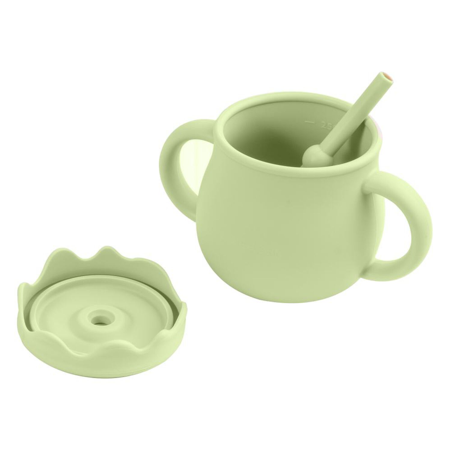 Set Alimentaci&oacute;n Bebesit October Silicona Verde image number 2.0