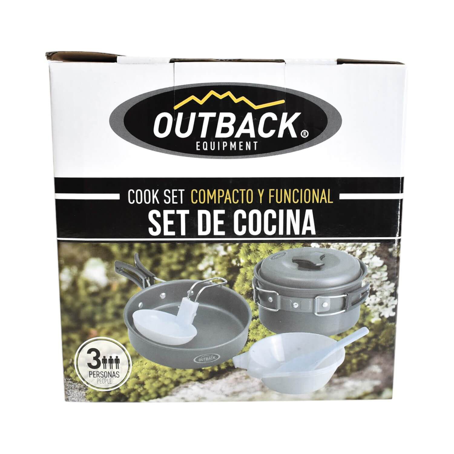 Set De Cocina Outback 3 Personas image number 4.0