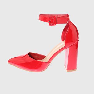 Zapato Taco Rojo Andarina Art. 5uu680red