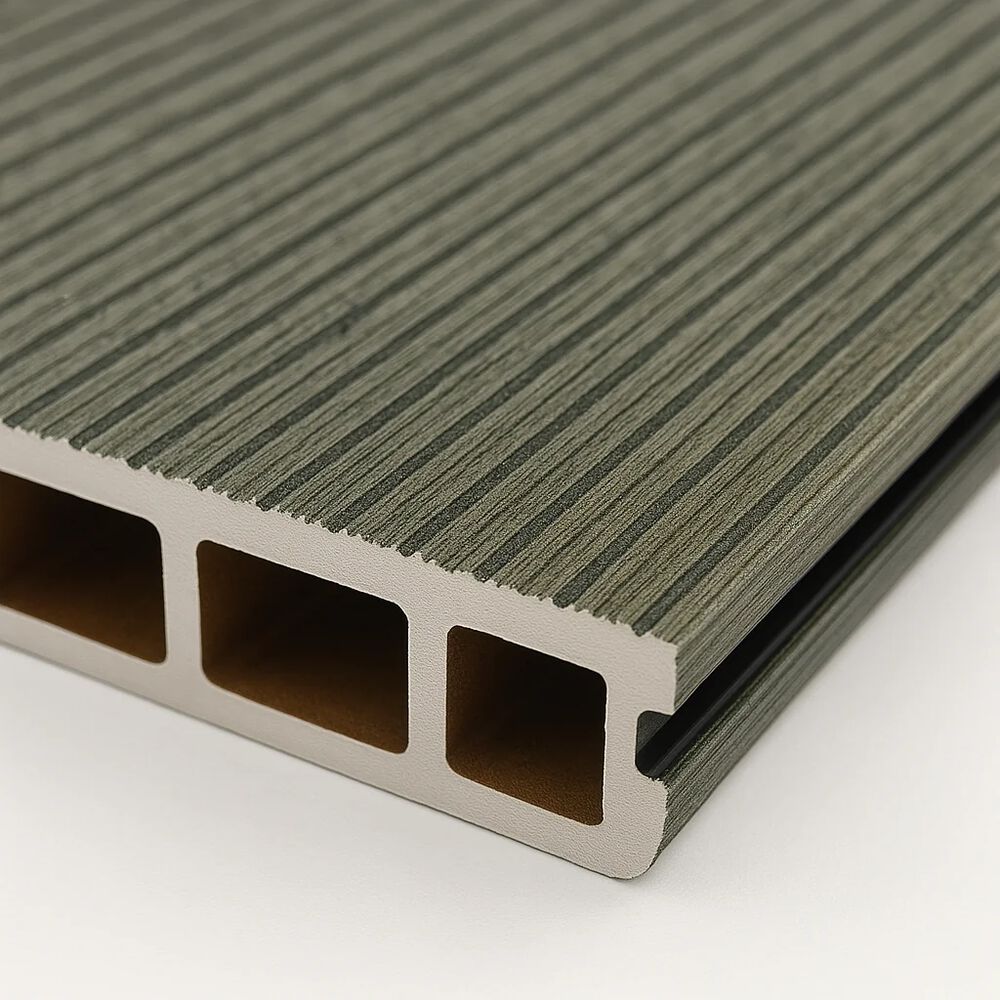 Pack De 5 Muros Separador Divisor Wpc Color Verde image number 5.0