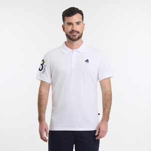 Polera Básica Manga Corta Cuello Piqué Hombre The King's Polo Club