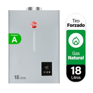 Calefont 18 Litros Gas Natural Tiro Forzado Rheem