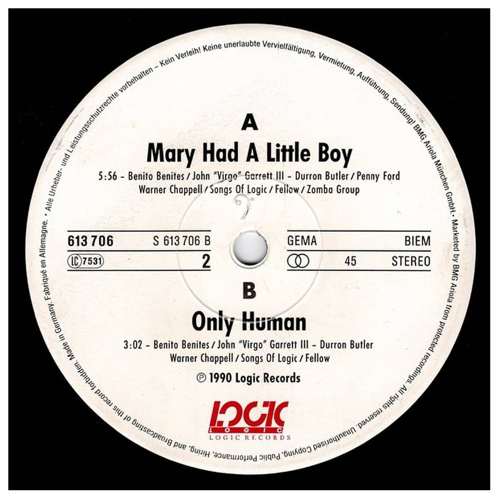 Snap! - Mary Had A Little Boy | 12" Maxi Single Usado image number 2.0