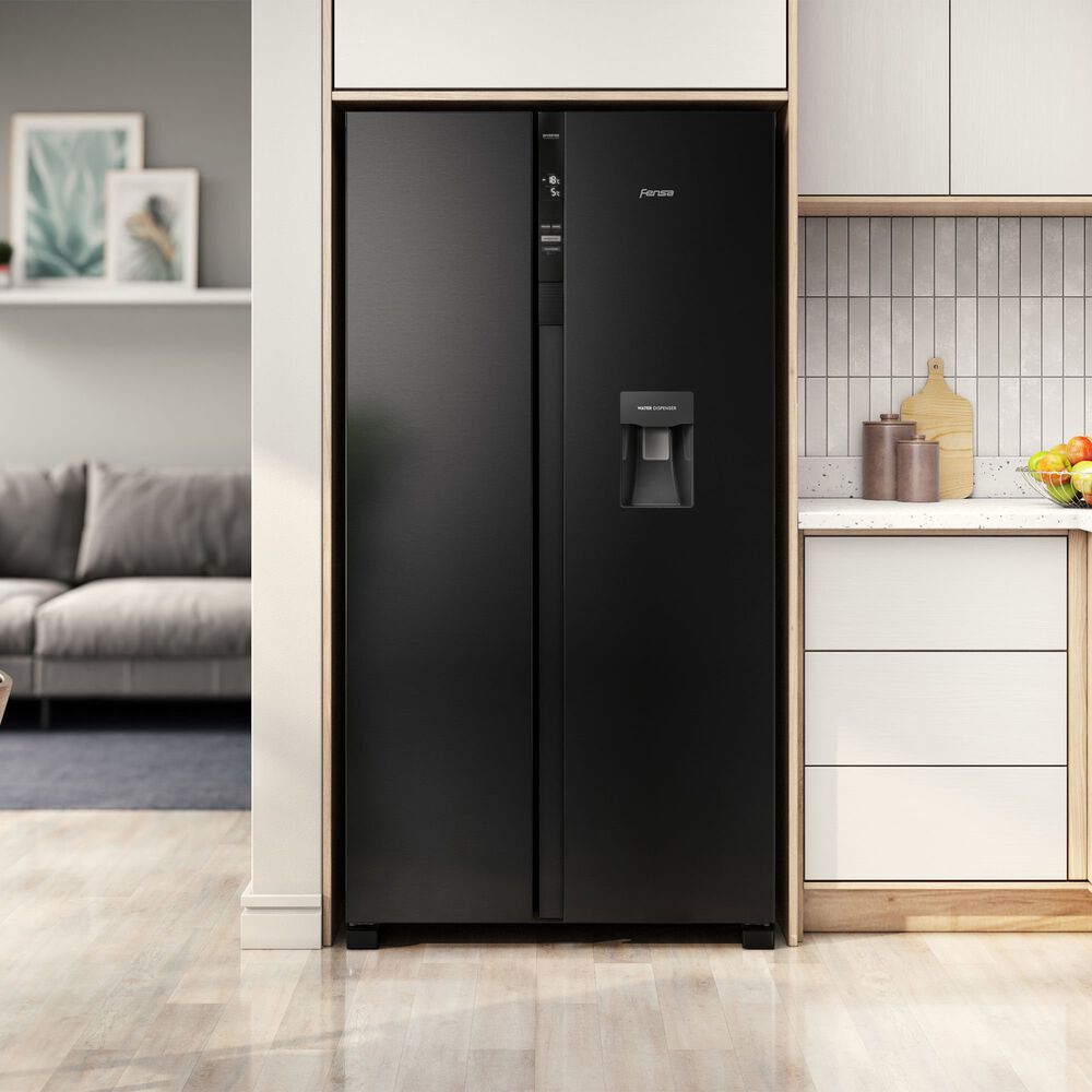 Refrigerador Fensa 436l No Frost Side By Side Sfx440b Negro image number 6.0