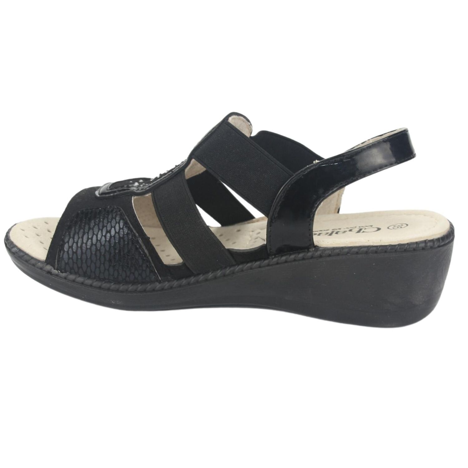 Sandalia Chalada Mujer Lupe-4 Negro Casual image number 1.0