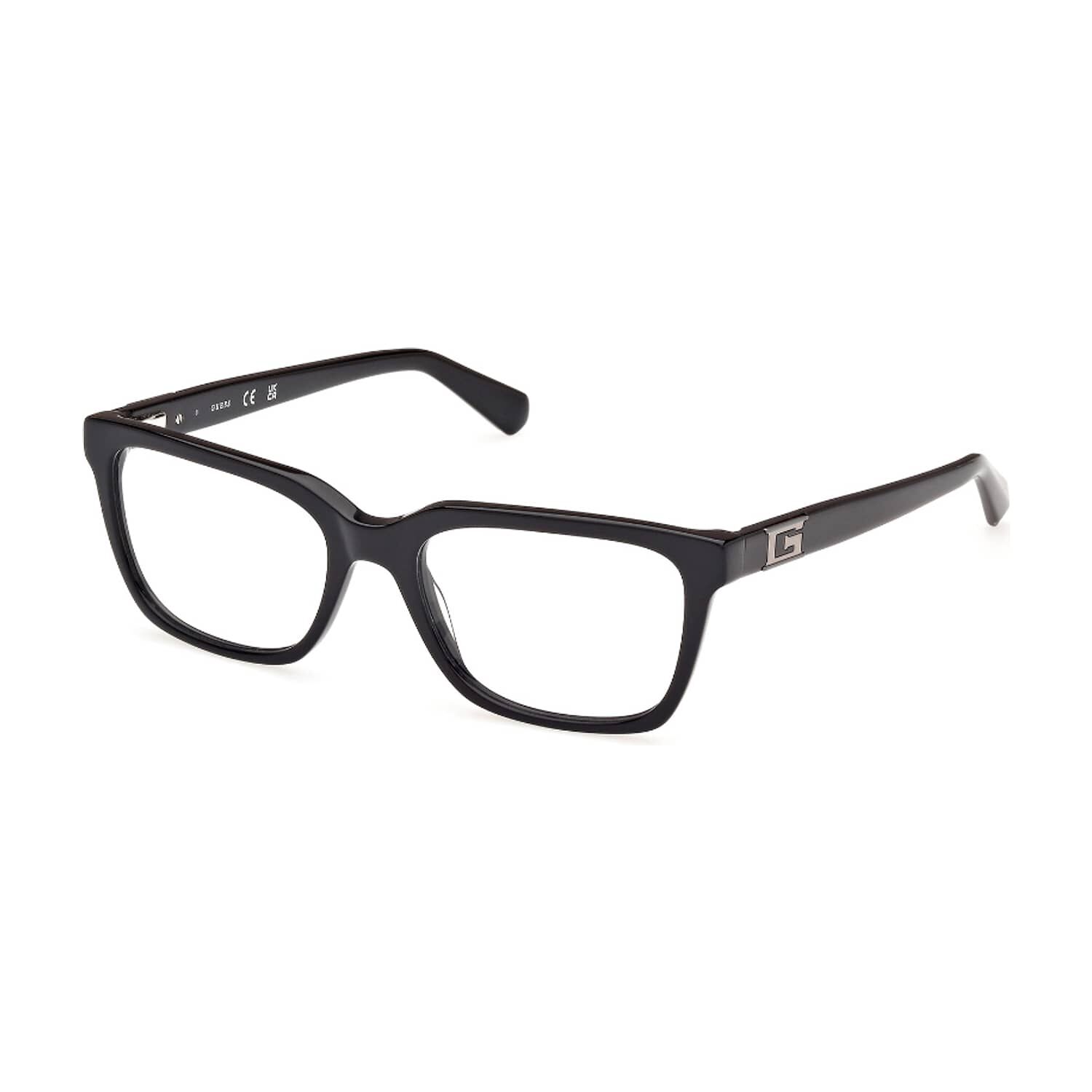Lentes &Oacute;pticos Negro Brillante Guess image number 1.0