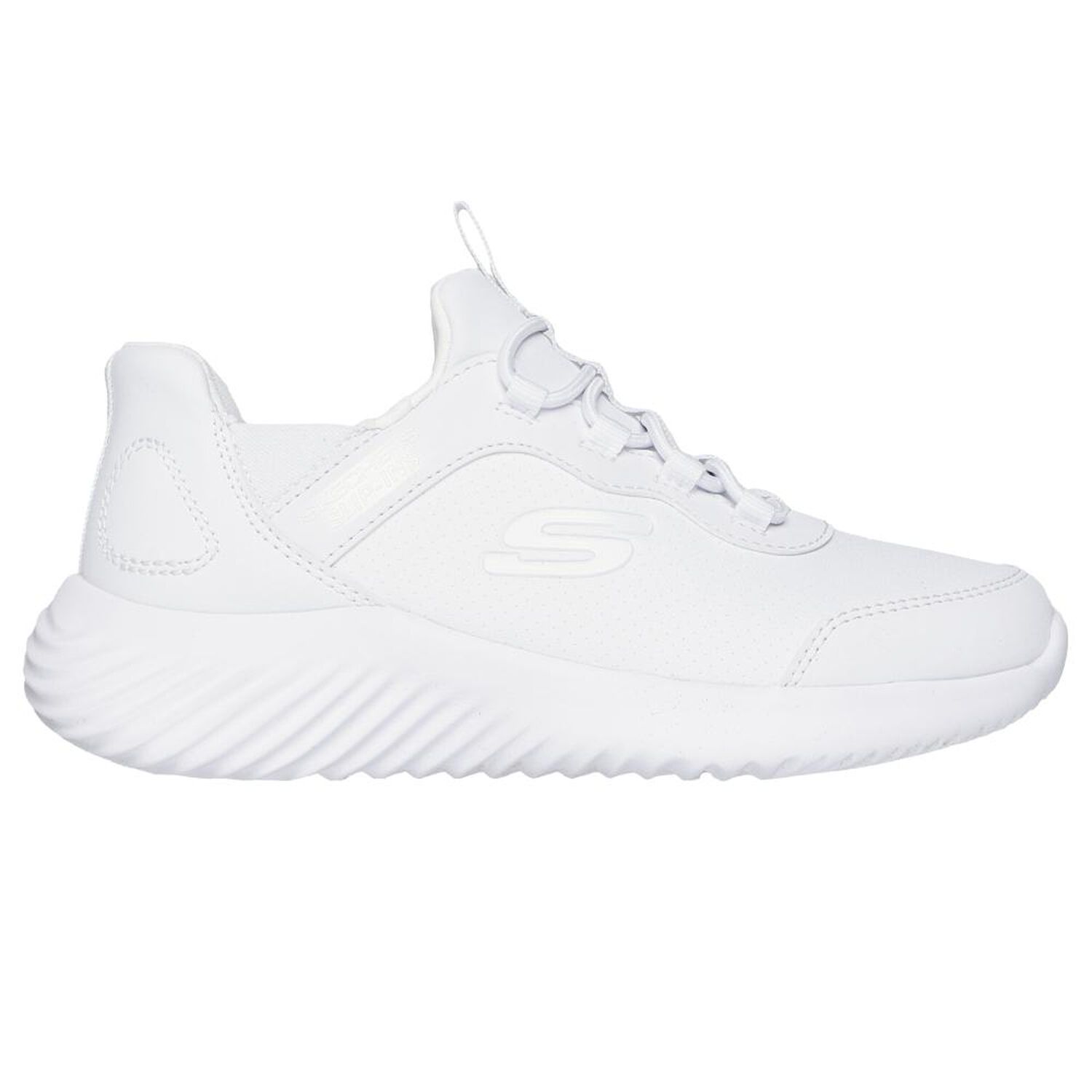 Zapatilla Escolar Ni&ntilde;o Skechers Bounder - Elite-studiez Wht image number 0.0