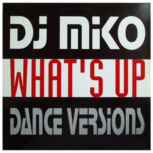 Dj Miko - What's Up | 12" Maxi Single Usado