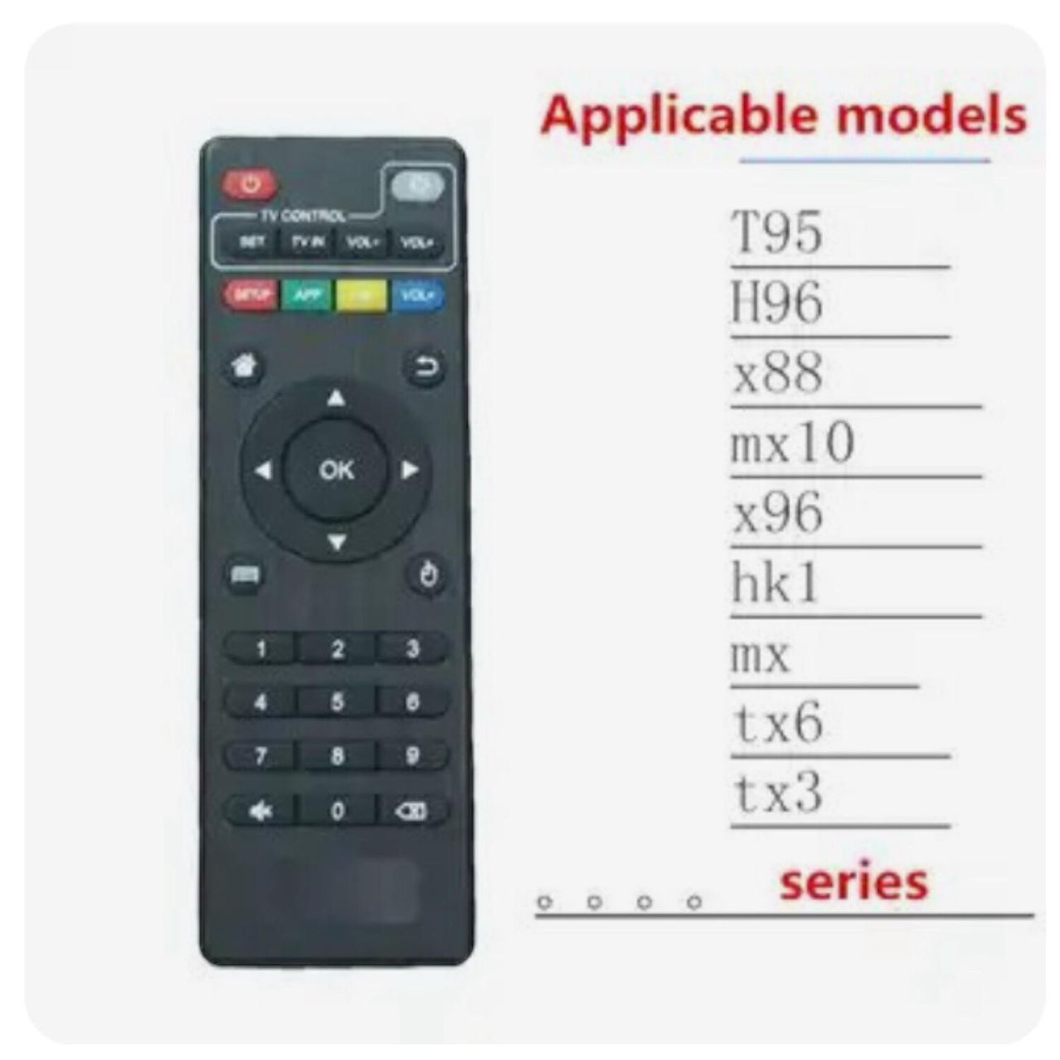 Control Remoto Para Tv Box Decodificador Smart Tv image number 1.0