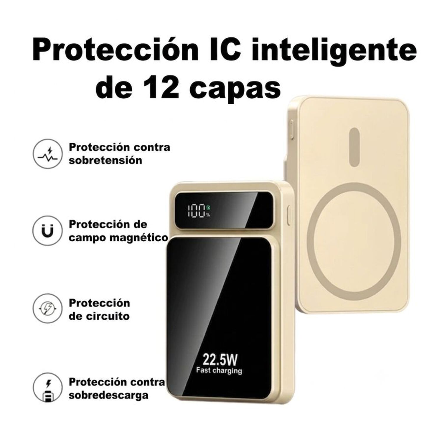 Cargador Bater&iacute;a Port&aacute;til Carga Magsafe Powerbank image number 3.0