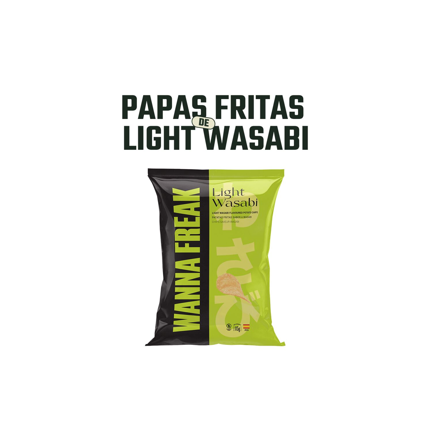 Papas Fritas Wasabi Wanna Freak 1 X 115 Gr image number 2.0