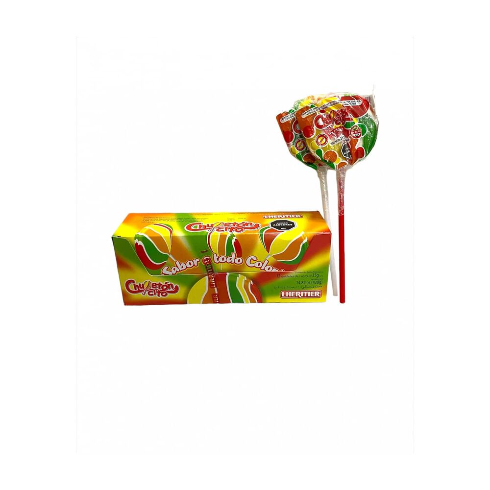 Lolipop Chupetoncito Lheritier Pack 12 Unidades X2 image number 1.0