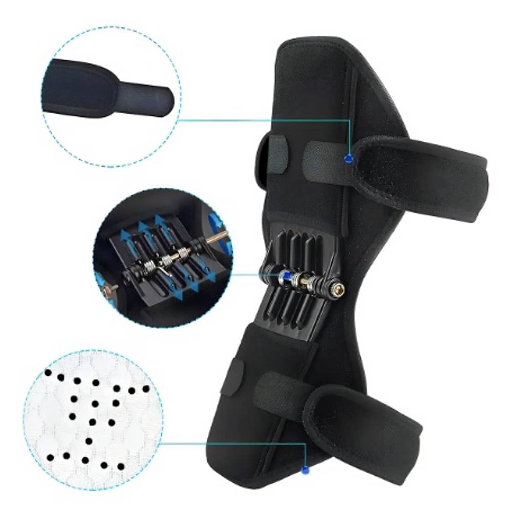 Articulaci&oacute;n Apoyo Rodilla Rodillera De Refuerzo Con Resorte image number 2.0