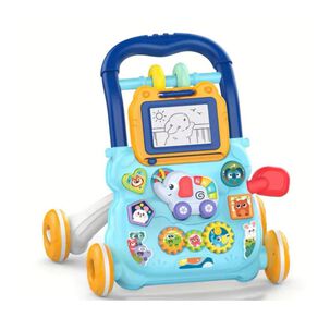 Caminador Andador Musical Bebe 2 En 1 Con Pizarra Magica