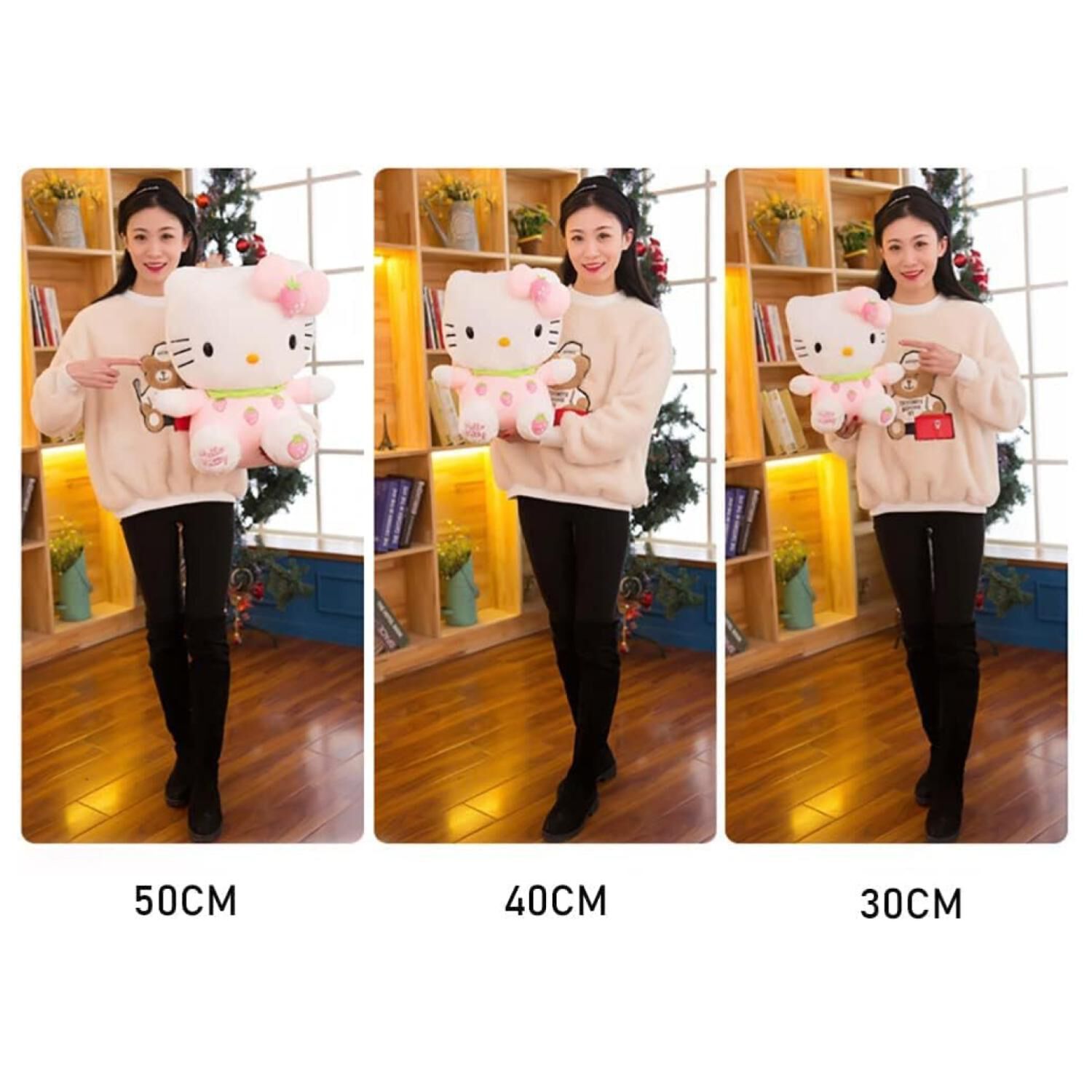 Juguete Peluche Hello Kitty 45cm Rosado Infantil image number 1.0