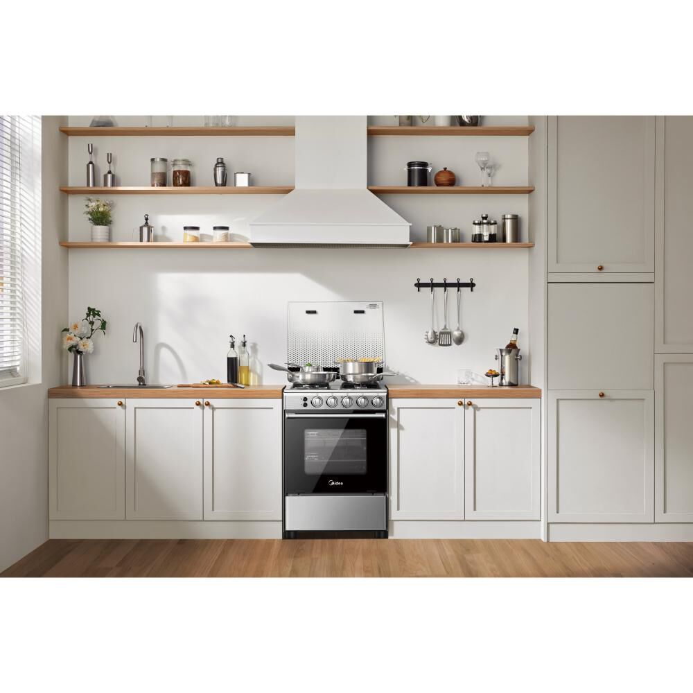 Cocina A Gas Midea MCG-4QSG24NS / 4 Quemadores image number 5.0