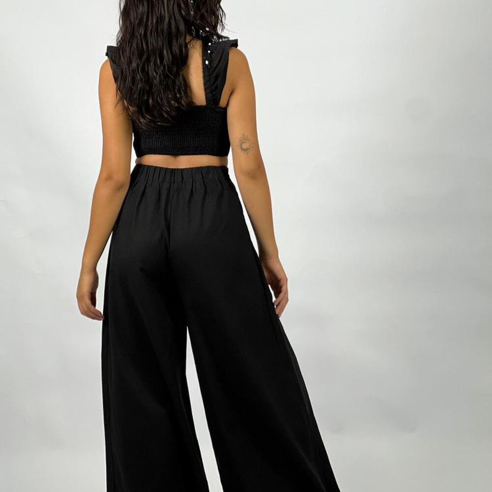 Conjunto De Lino Top Y Pantalón image number 11.0