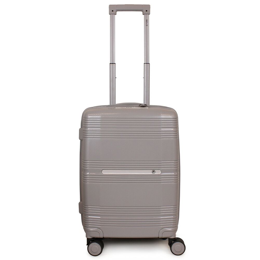 Maleta De Cabina Con Usb Chic Gris F La Maleta De Chile image number 0.0