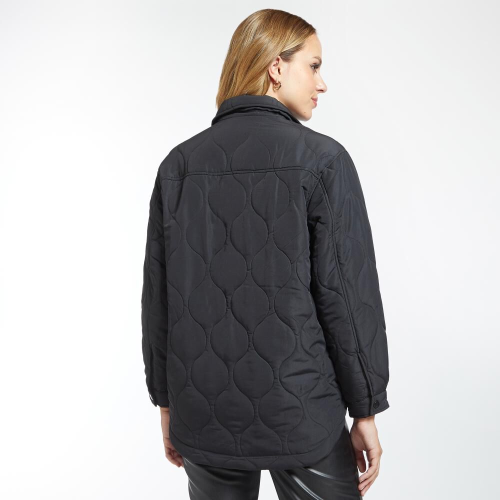 Chaqueta Oversize Diseño Quilt Mujer Kimera image number 3.0