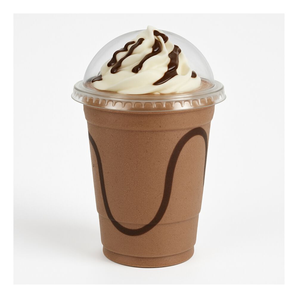 Set 10 Vasos Frappe 16oz Tapa Domo 470ml Plastico Pet image number 2.0