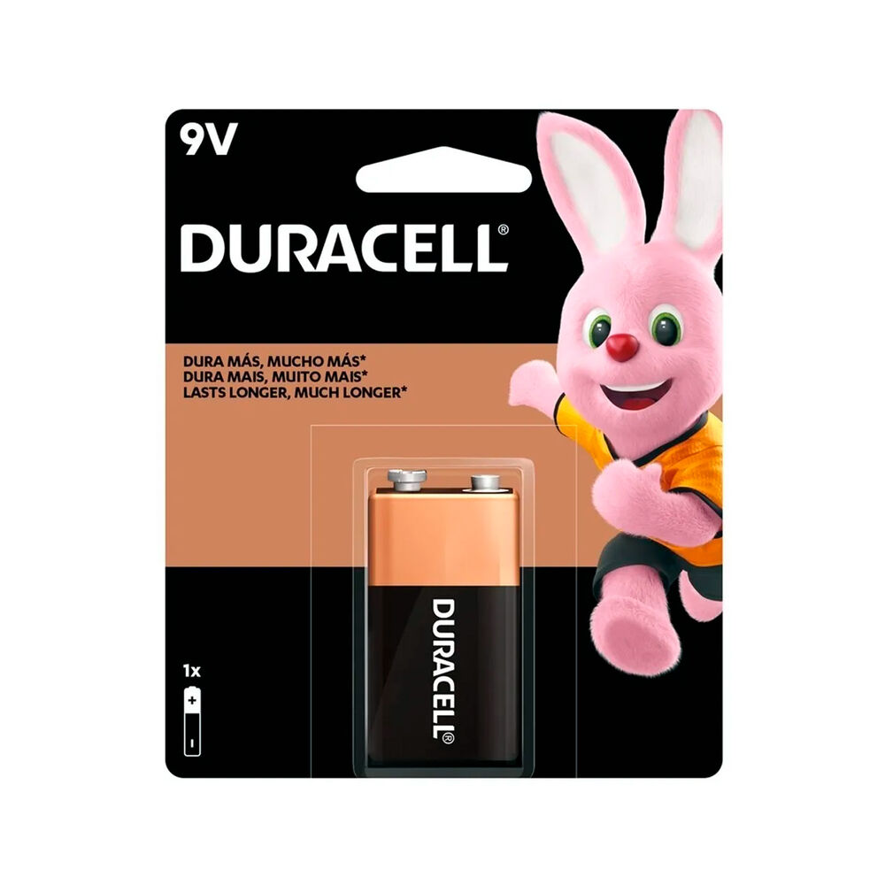 Pilas Alcalina Duracell 9V x1 Blister [ MN1604B1 ] image number 0.0