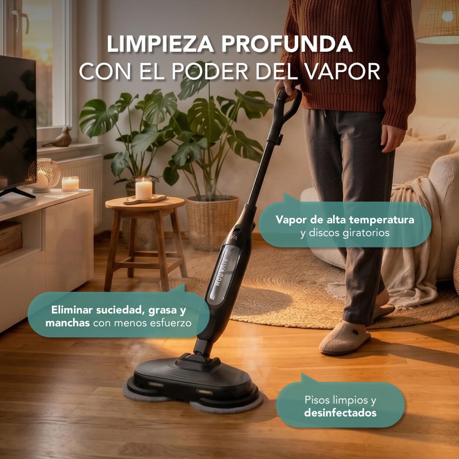 Mopa A Vapor Giratoria Mouvair Spin image number 1.0