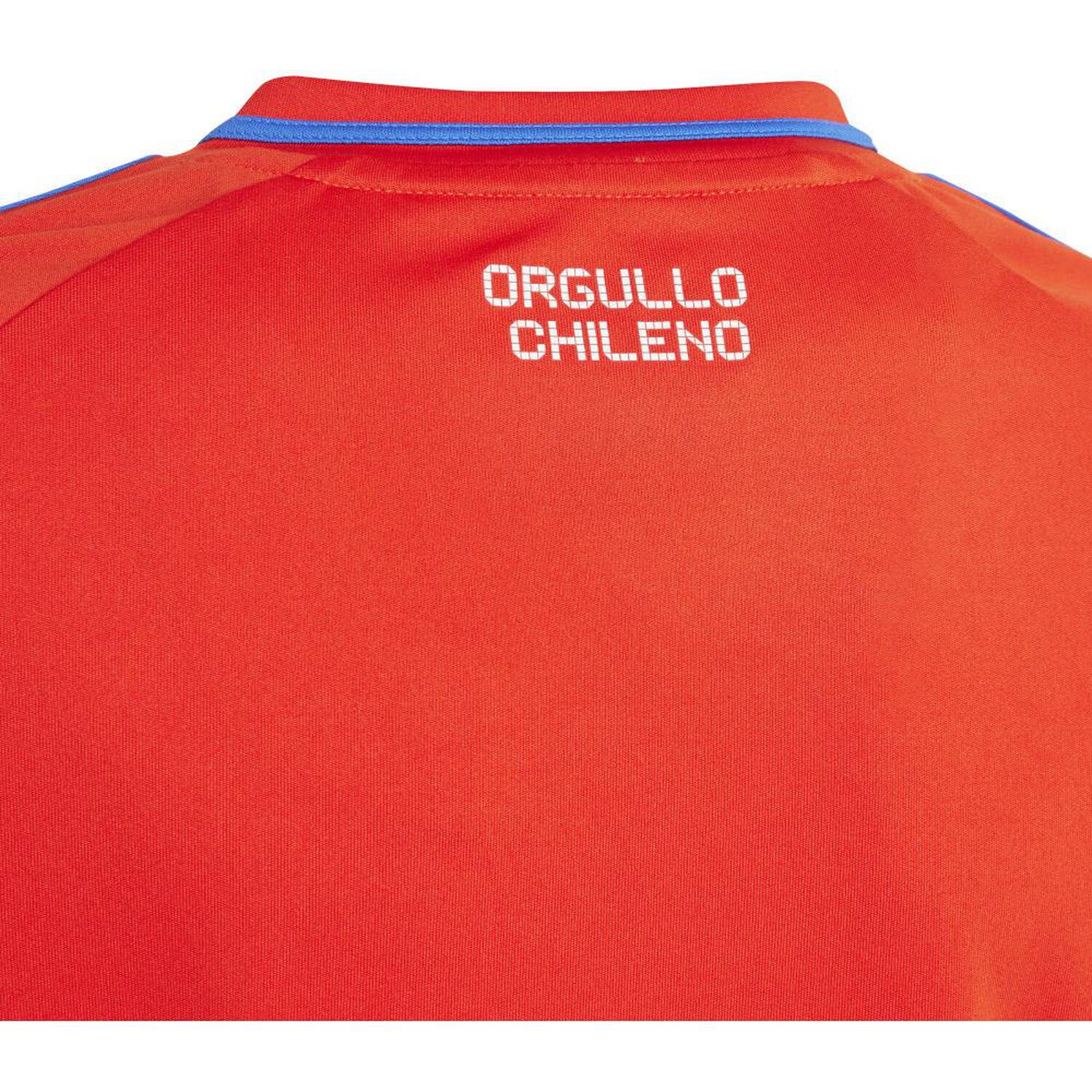 Camiseta De F&uacute;tbol Ni&ntilde;o Local Chile 2024 Adidas image number 2.0