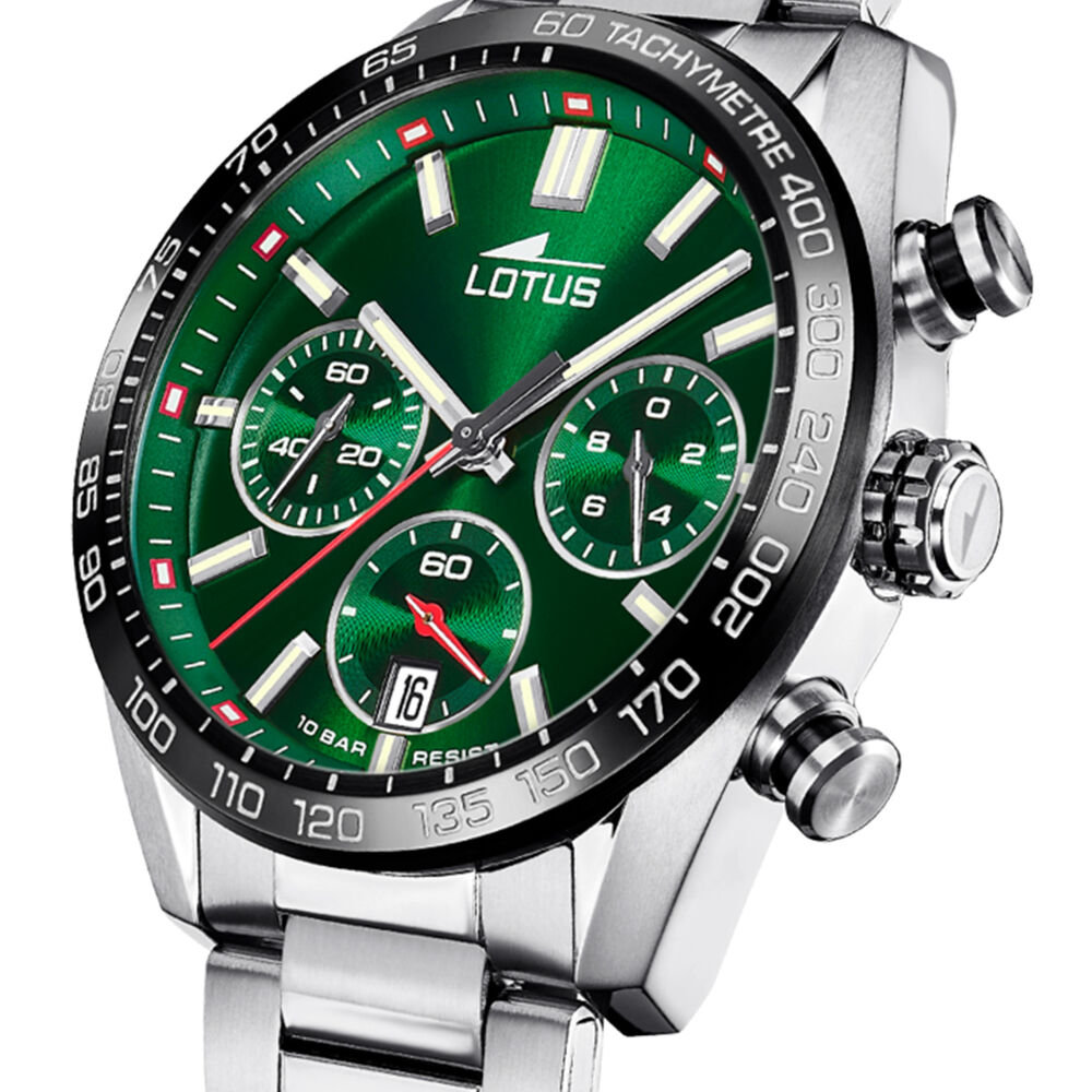 Reloj 18916/5 Lotus Verde Hombre Chrono image number 2.0