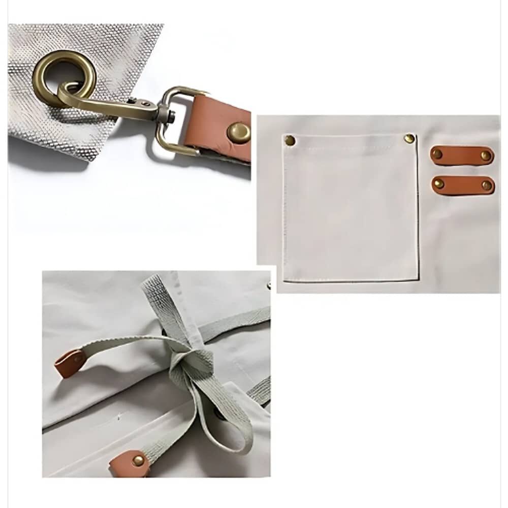 Delantal Pechera Unisex Multiuso Hogar Trabajo Parrilla image number 2.0