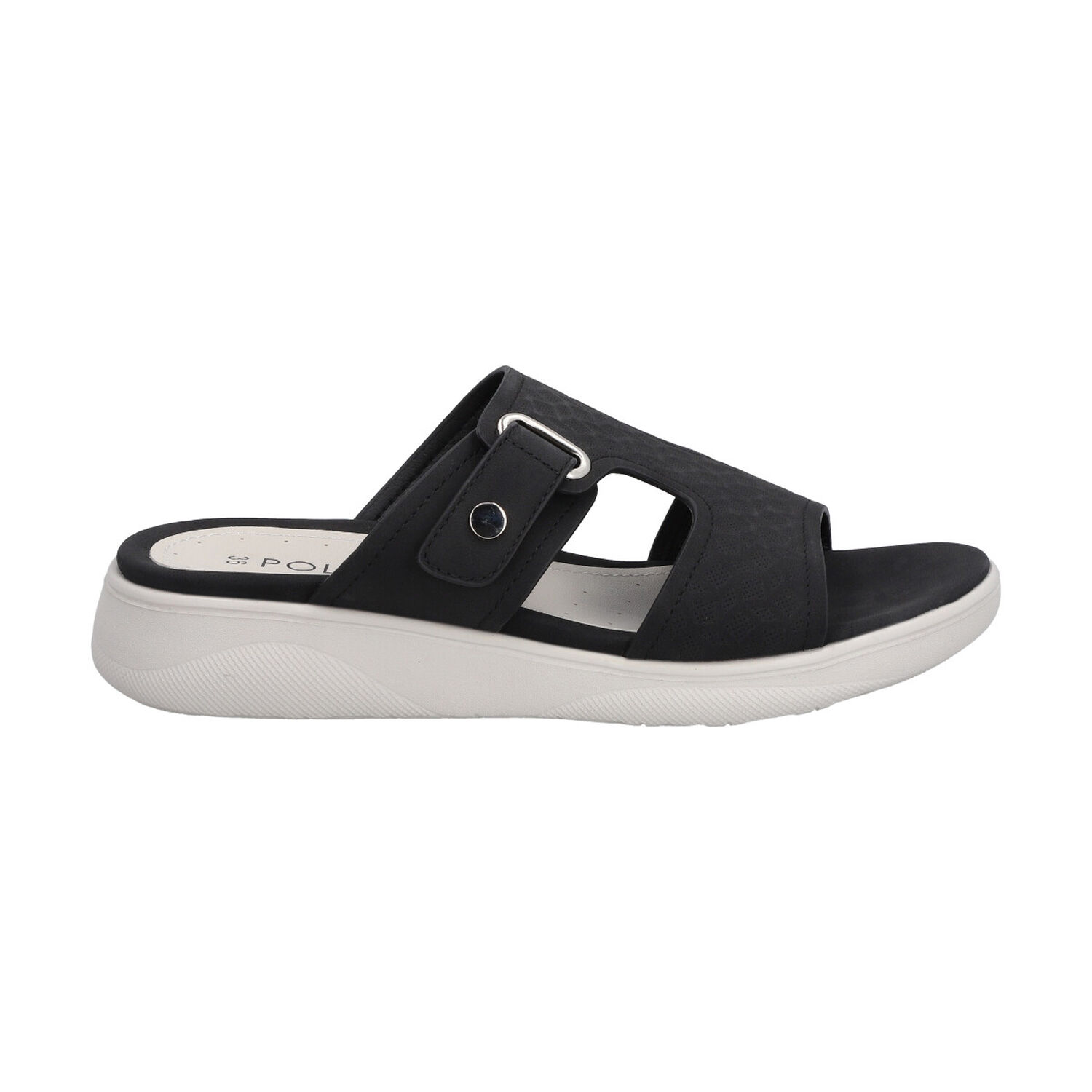 Sandalia Mujer Negro Plataforma Alexa Police image number 0.0
