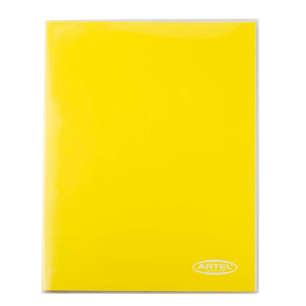 Carpeta Con Gusano Amarilla Artel image number 0.0