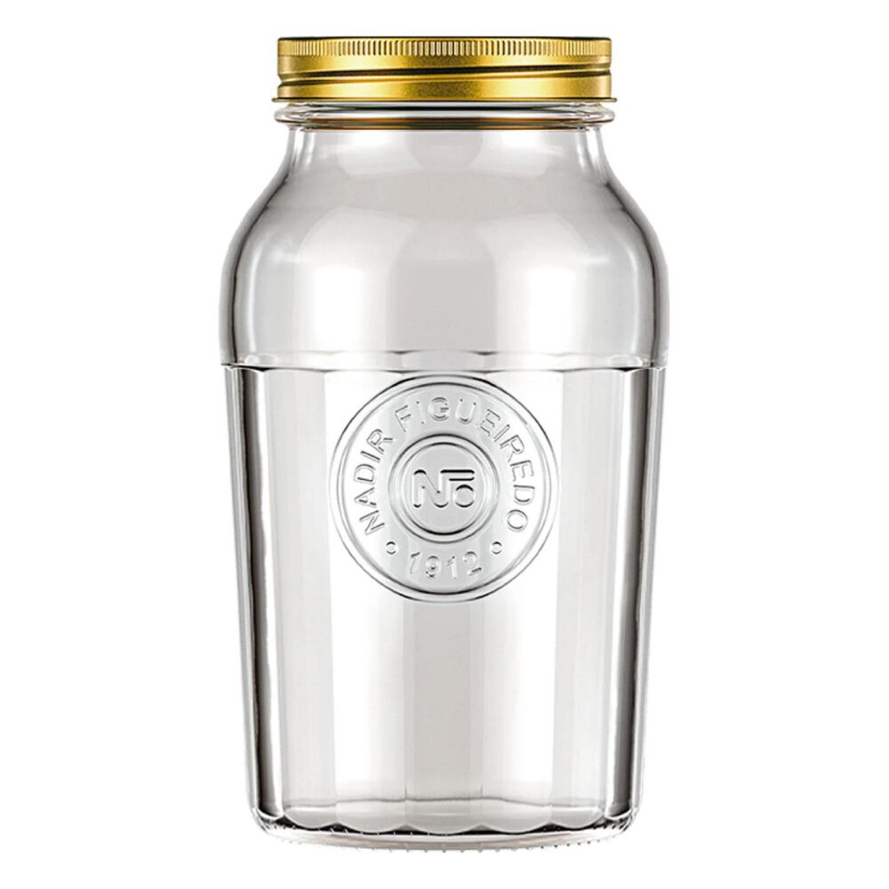 Frasco Americano Vintage 1500ml Tapa Dorada Multiusos image number 0.0