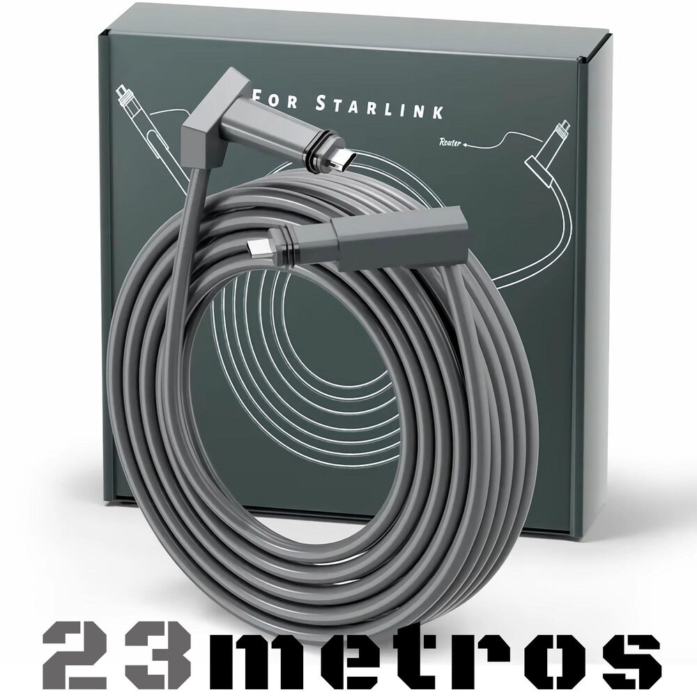 Cable Starlink 23 Metros - Nuevo Y Resistente Alta Velocidad image number 0.0