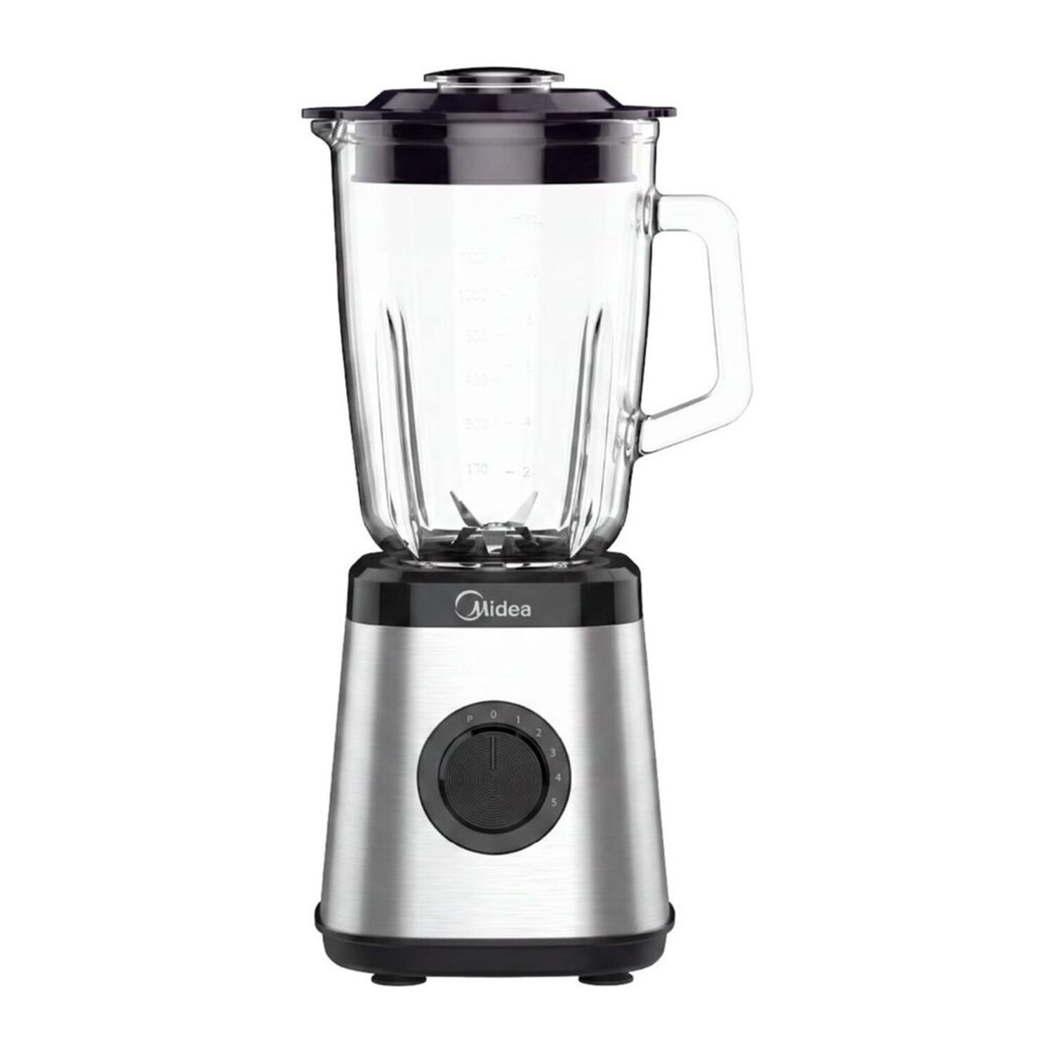 Licuadora Midea 6 Cuchillas 1.5 Litros Inox Mj-bl7000ss image number 0.0