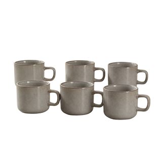 Mug Cer&aacute;mica Halifax Set De 6 380 Ml