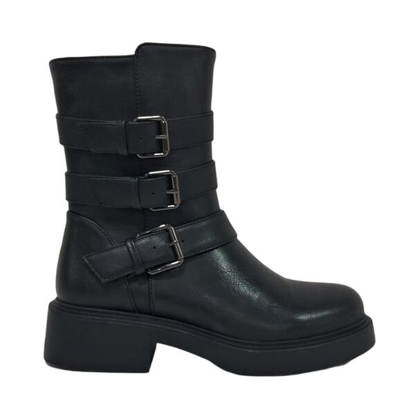 Bot&iacute;n Mujer New Walk Negro