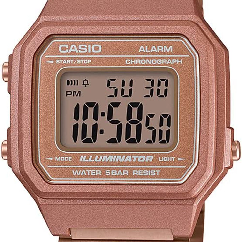 Reloj De Mujer Casio Gold Oro Rosa B650wc-5adf image number 7.0