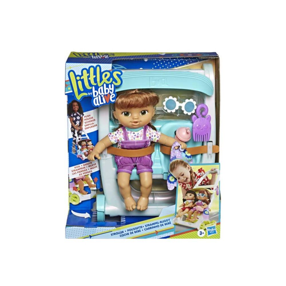 Juguete Muñeca Lucy Castaña Baby Alive Con Coche Y Accesorios image number 3.0
