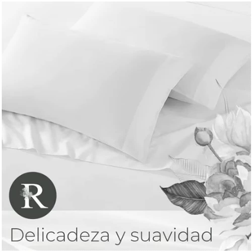 Sabanas 300 Hilos 100% Algod&oacute;n 2 Plazas image number 1.0
