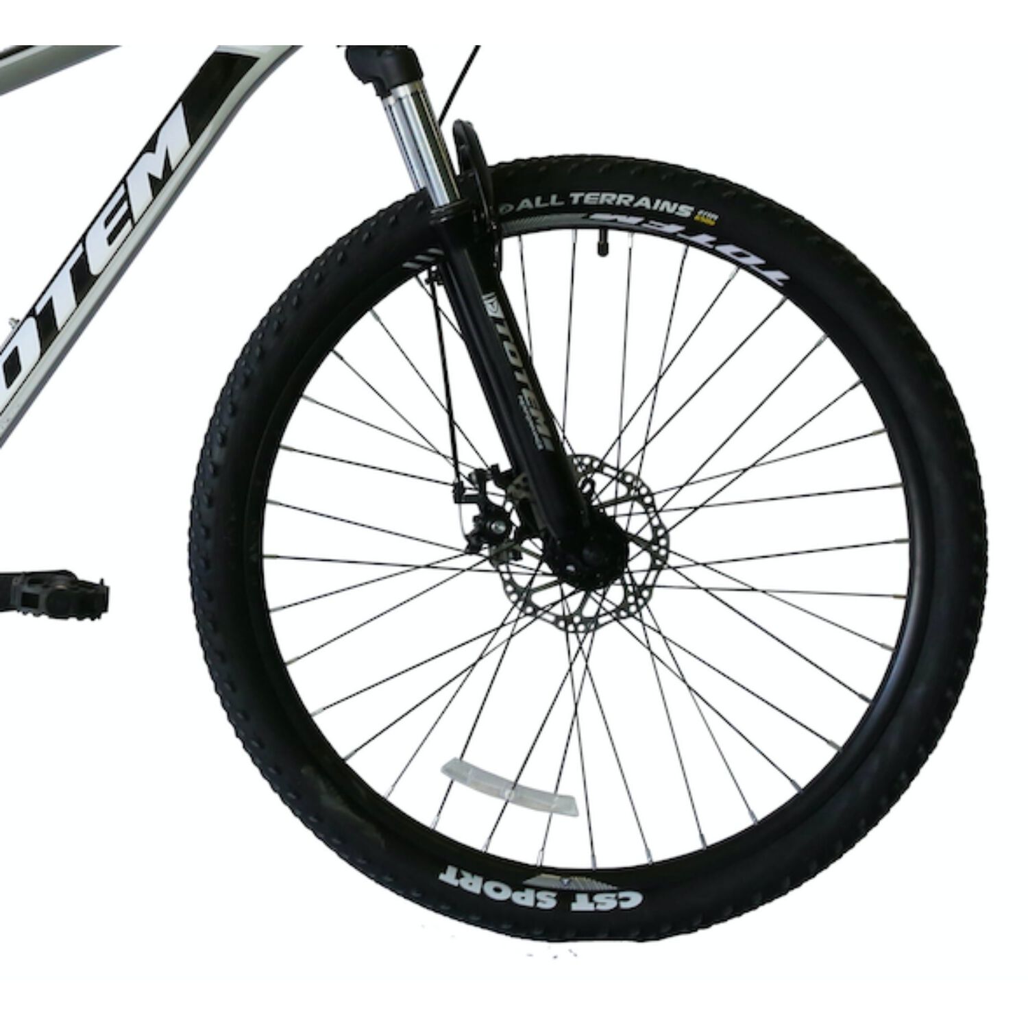 Bicicleta Totem Mtb Aro 29*17 Mod W760 Color Plateado image number 2.0