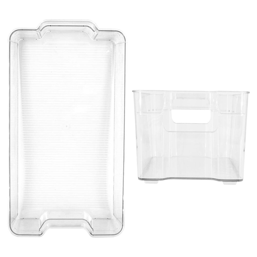 Contenedor Organizador Refrigerador L Clear image number 3.0