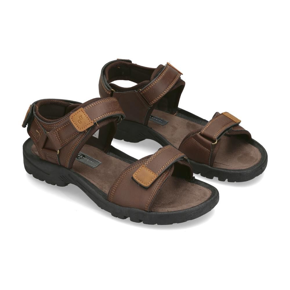 Sandalia Hombre Bruno Bertini Brown image number 1.0