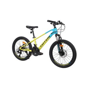 Bicicleta Totem Mtb Aro 20 Modelo Martin Magnesio Amarillo