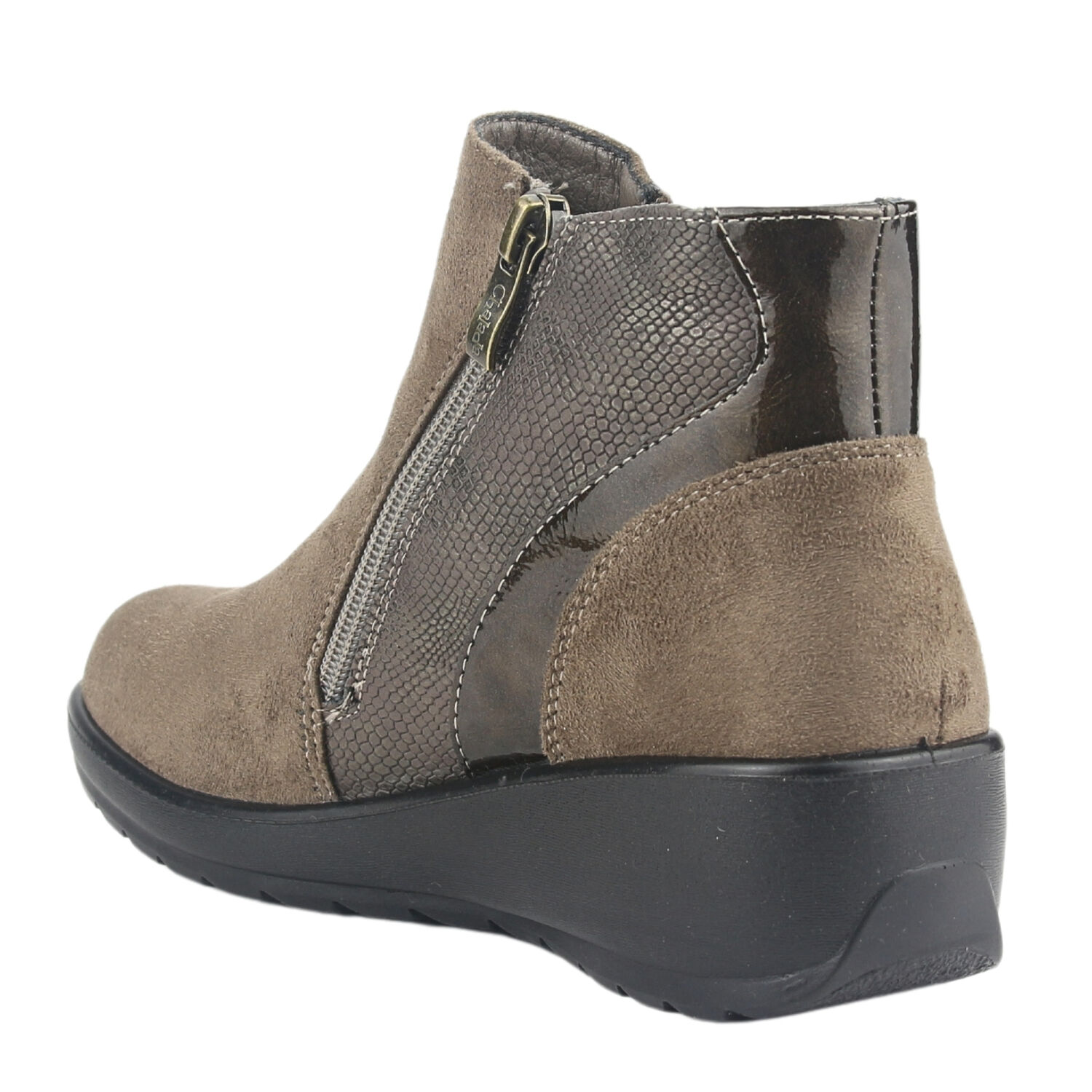 Botin Chalada Mujer Confort-5 Taupe Casual image number 3.0