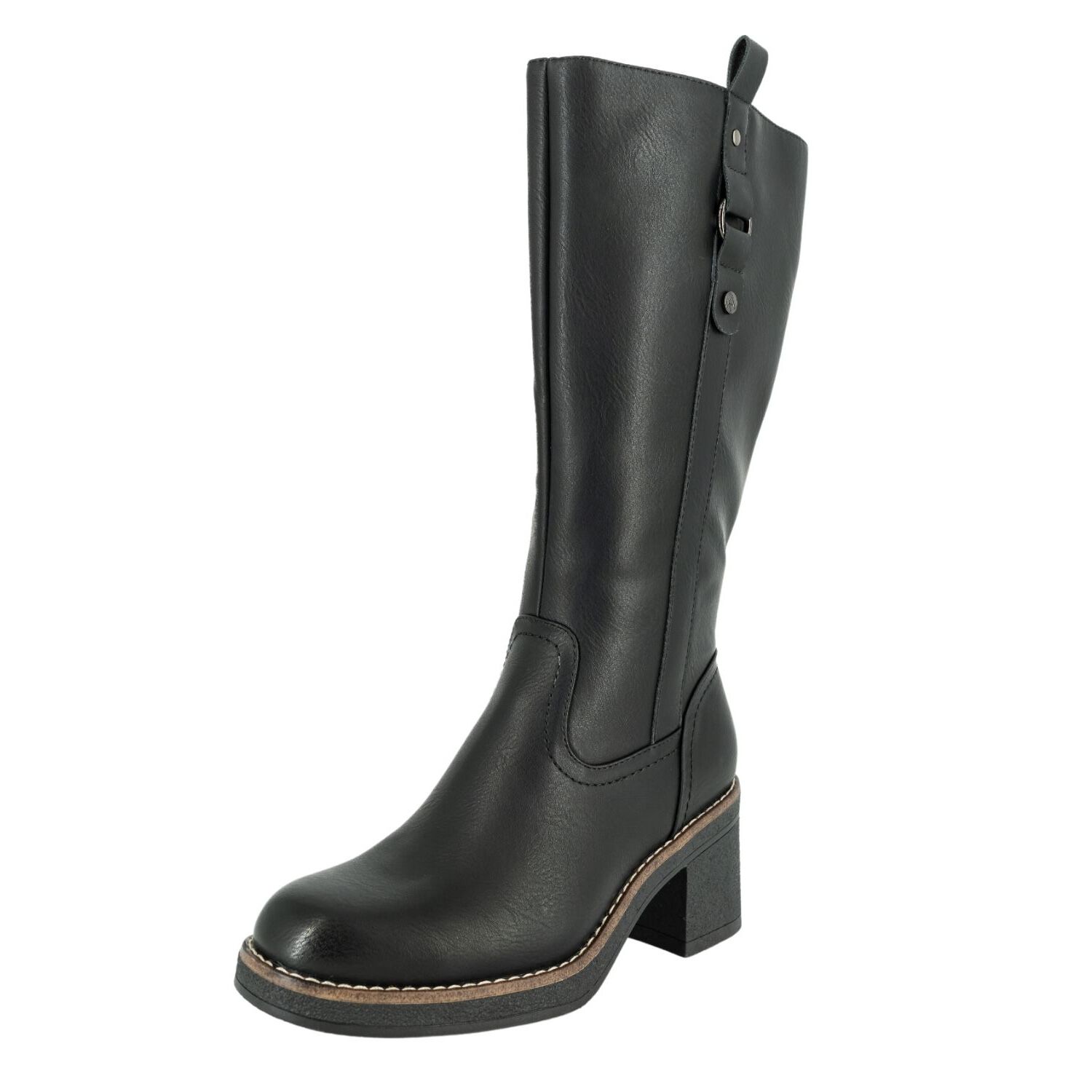 Bota Larga Floryn Negro Alquimia image number 0.0