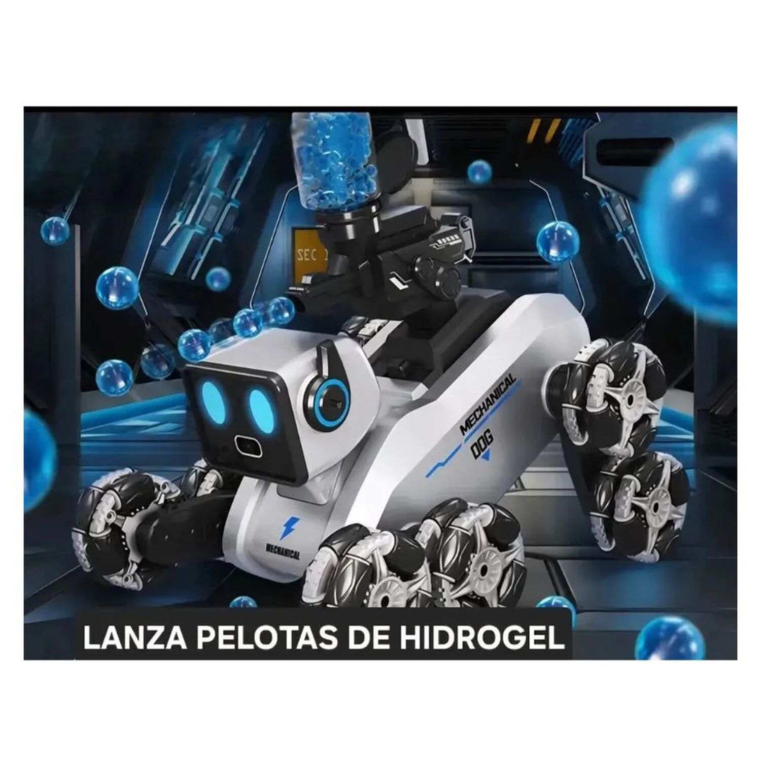 Perro Robot Control Remoto Luces Led C&aacute;mara Juguete Ni&ntilde;os image number 1.0