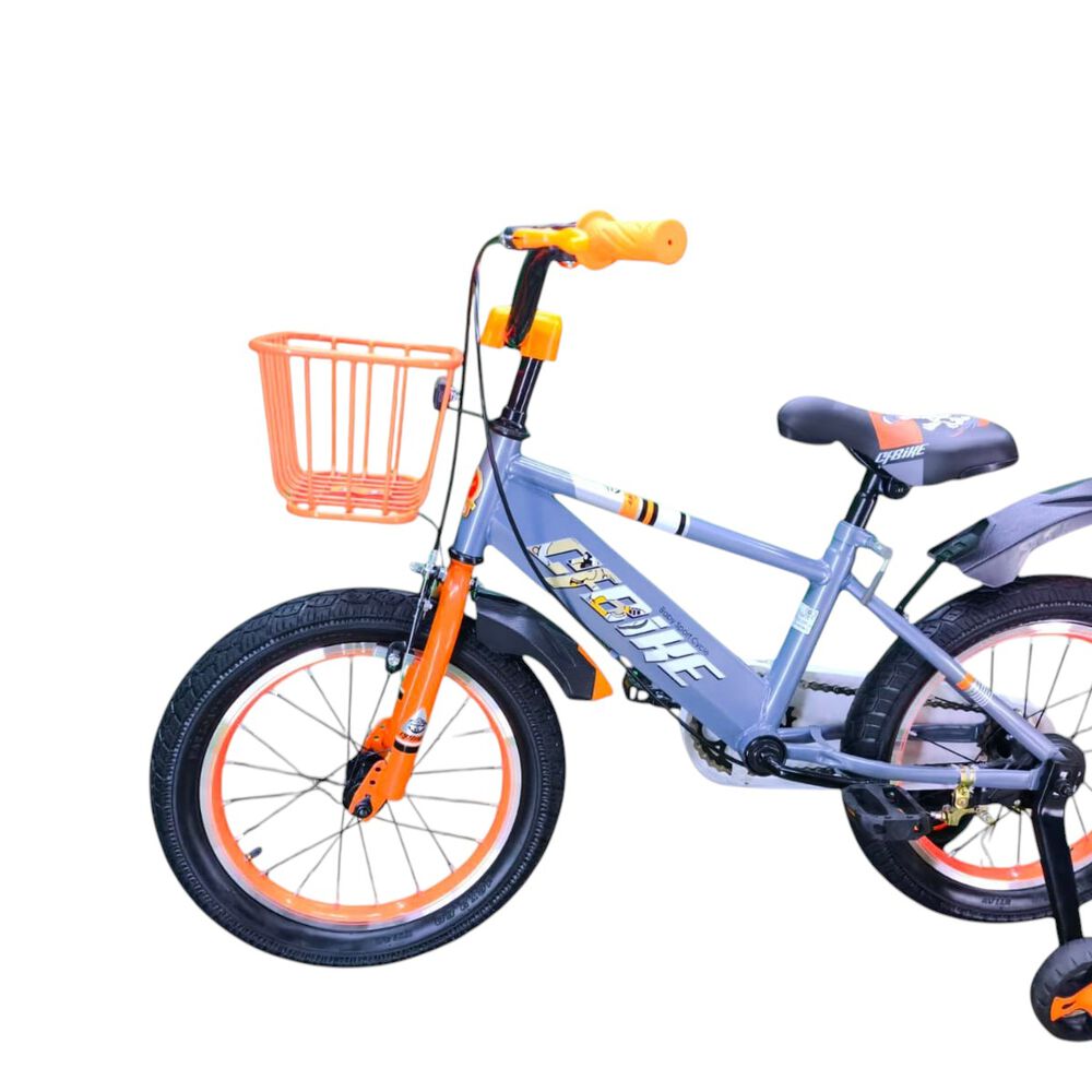 Bicicleta Aro 16 Infantil Cfbike Gris/naranjo image number 2.0