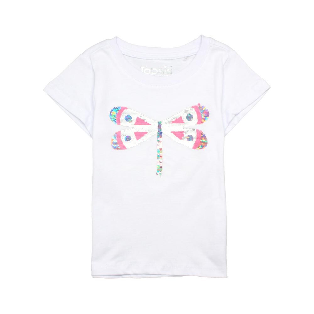 Polera Manga Corta Cuello Redondo Niña Topsis image number 0.0