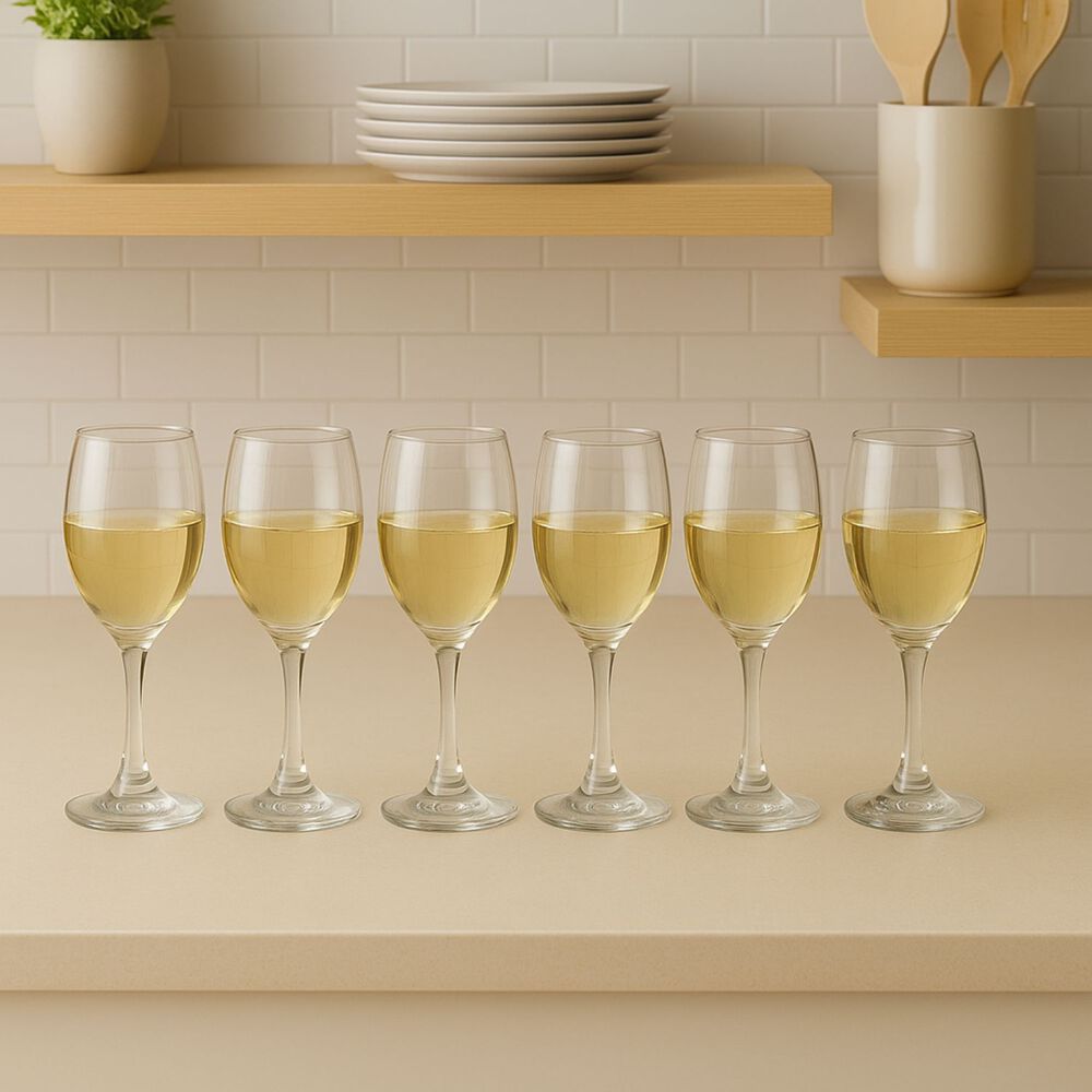 Set 18 Vasos Copas Vidrio Transparente Cristar Celebraciones image number 4.0